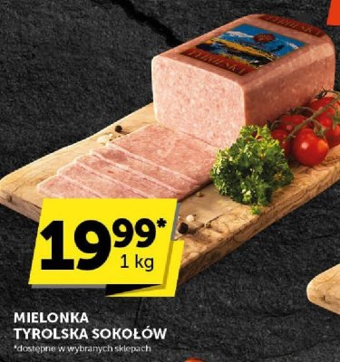 Mielonka Tyrolska Sokołów promocja w Euro Sklep