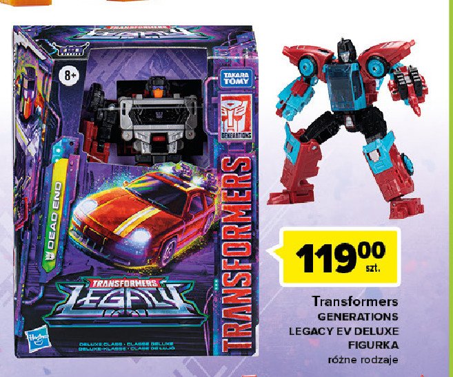 Figurka transformers generations legacy ev deluxe Hasbro promocja