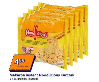 Makaron instant 5 x 65 gramów | kurczak promocja w Action