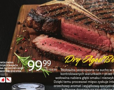 Wołowina Dry Aged Beef sezonowana na sucho 1 kg promocja w Selgros