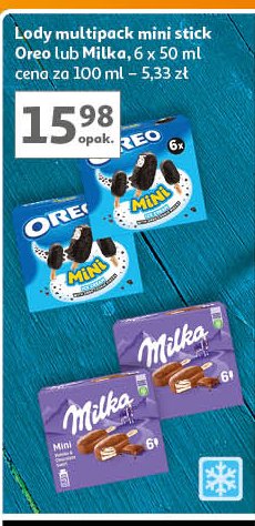 Lody mini Oreo ice cream promocja