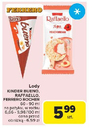 Rożek Kinder bueno promocja