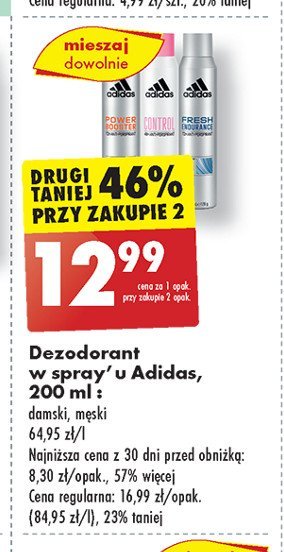 Dezodorant Adidas power booster promocja