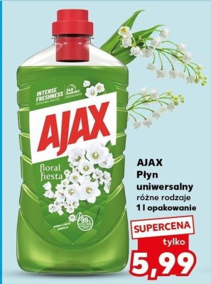 Płyn uniwersalny Ajax Floral Fiesta promocja w Kaufland