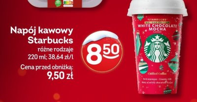 Napój kawowy Starbucks różne rodzaje promocja w Żabka