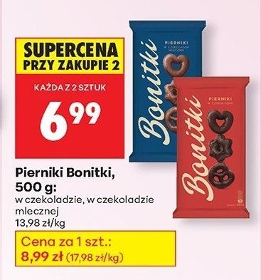 Pierniki w mlecznej czekoladzie promocja w Biedronka