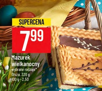 Mazurek kajmakowy Olsza promocja
