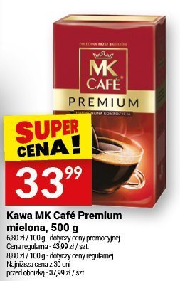 Kawa MK Café Premium mielona, 500 g promocja w Twój Market