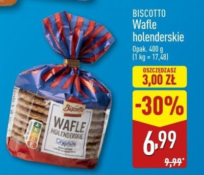 Wafle holenderskie  promocja w Aldi