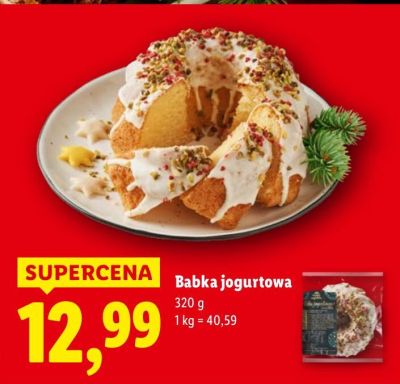 Babka jogurtowa promocja w Lidl