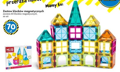 Zestaw klocków promocja w Tedi