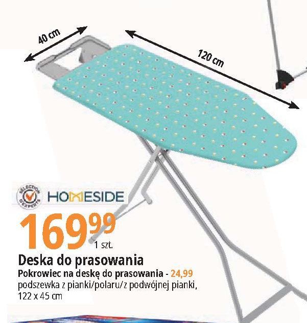 Pokrowiec na desk臋 122 x 45 cm HOMESIDE promocja