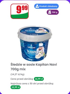 Śledzie w sosie, 700 g mix promocja w Dino