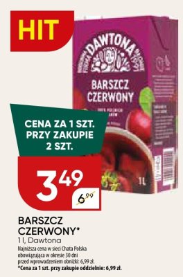 BARSZCZ CZERWONY promocja w Chata Polska