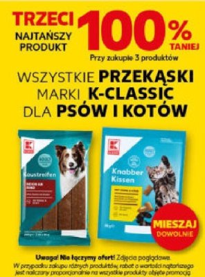 Przekąski dla psów i kotów promocja w Kaufland