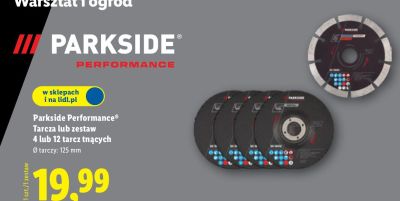 Tarcza / zestaw 4 lub 12 tarcz tnących promocja w Lidl