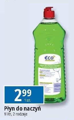 Płyn do mycia naczyń miętowy Eco+ promocja