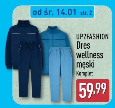 Dres wellness męski UP2FASHION promocja w Aldi