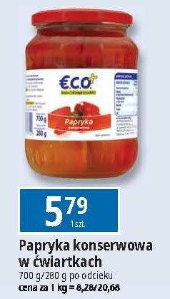 Papryka konserwowa Eco+ promocja