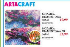 Mozaika diamentowa 7d 30 x 40 cm promocja