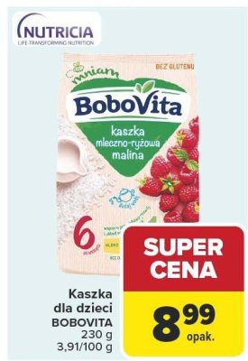 Kaszka dla dzieci BoboVita 200 g promocja w Carrefour