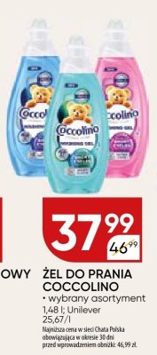 Żel do prania Coccolino promocja w Chata Polska