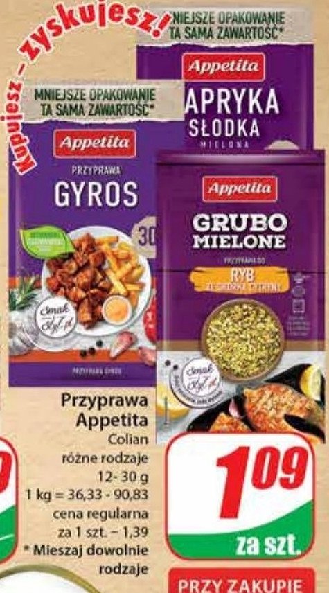 Przyprawa do ryb Appetita promocja