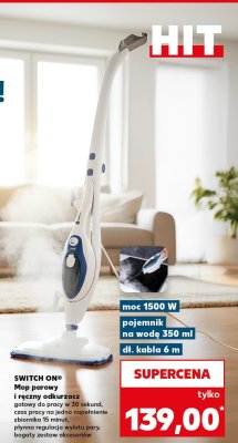 Mop parowy i ręczny odkurzacz promocja w Kaufland