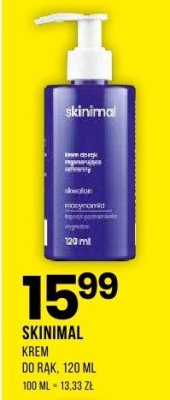 KREM DO RĄK SKINIMAL 120 ML promocja w Drogerie Natura