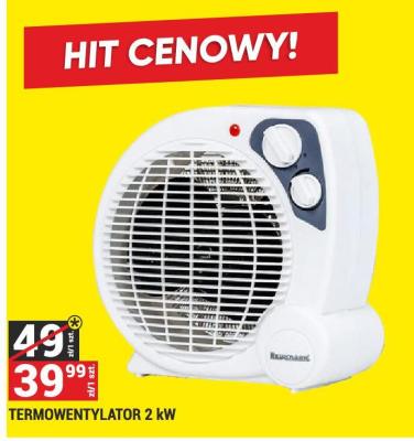 Termowentylator TERMOWENTYLATOR 2 kW promocja w Merkury Market