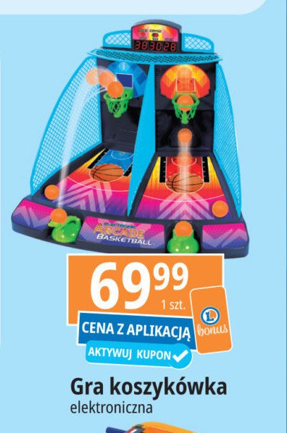 Gra koszykówka promocja