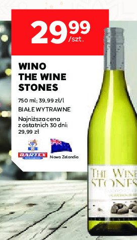 Wino THE WINE STONES SAUVIGNON BLANC promocja