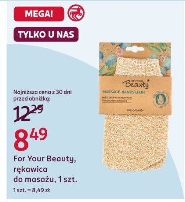 Rękawica do masażu, 1 szt. promocja w Rossmann