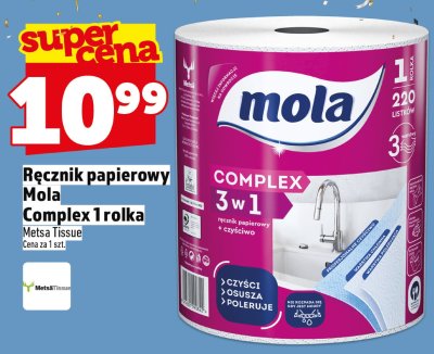 Ręcznik papierowy Mola Complex 3w1 1 rolka promocja w TOPAZ