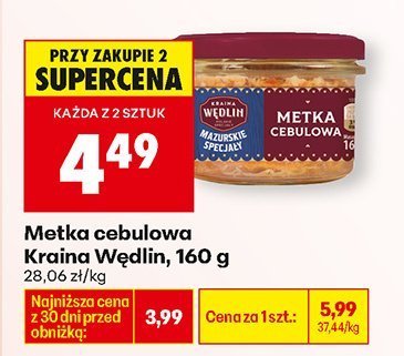 Od poniedziałku, Z ladą tradycyjną, strona 49 promocja w Biedronka