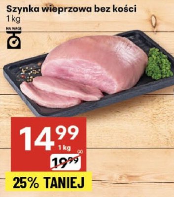 Szynka wieprzowa bez kości Delikatesy Centrum promocja w Delikatesy Centrum
