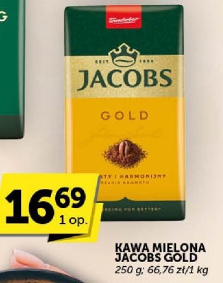 Kawa mielona Jacobs Gold promocja w Euro Sklep