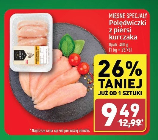 Polędwiczki z kurczaka Mięsne specjały zawsze świeże (aldi) promocja