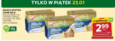 Masło Ekstra 82% promocja w Stokrotka