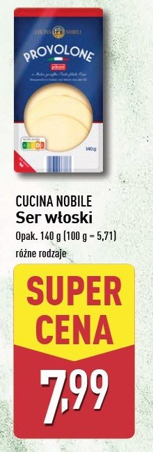 Ser provolone Cucina nobile promocja