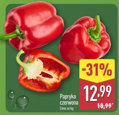 Papryka czerwona Aldi promocja w Aldi