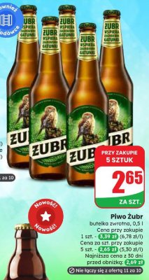 Piwo promocja w Dino