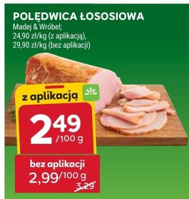 Polędwica łososiowa promocja w Stokrotka