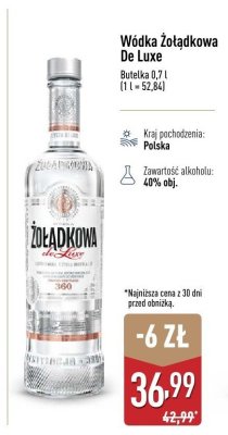 Wódka promocja w Aldi