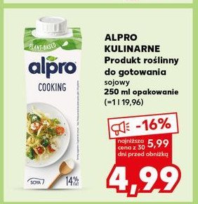 Napój cuisine soya Alpro promocja