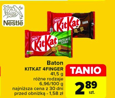 Baton KITKAT CHUNKY HAZELNUT promocja