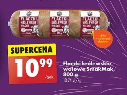 Flaczki królewskie Smak mak promocja