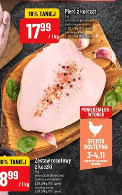 Zestaw roso艂owy z kaczki promocja w POLOmarket