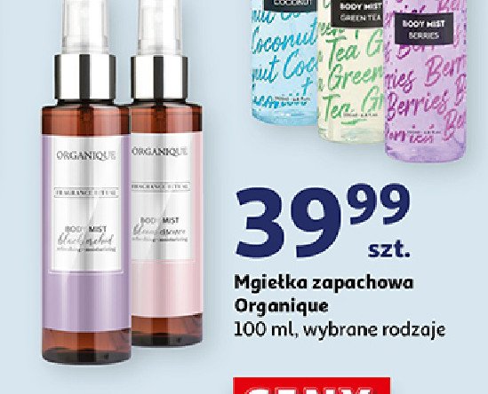 Mgiełka do ciała kwiatowa Organique promocja