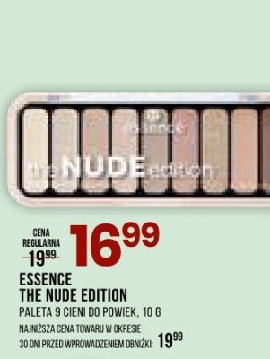 Paleta cieni Essence The Nude Edition promocja w Drogerie Natura